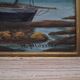 Oil painting by Raymond Blossier, landscape of Brittany.