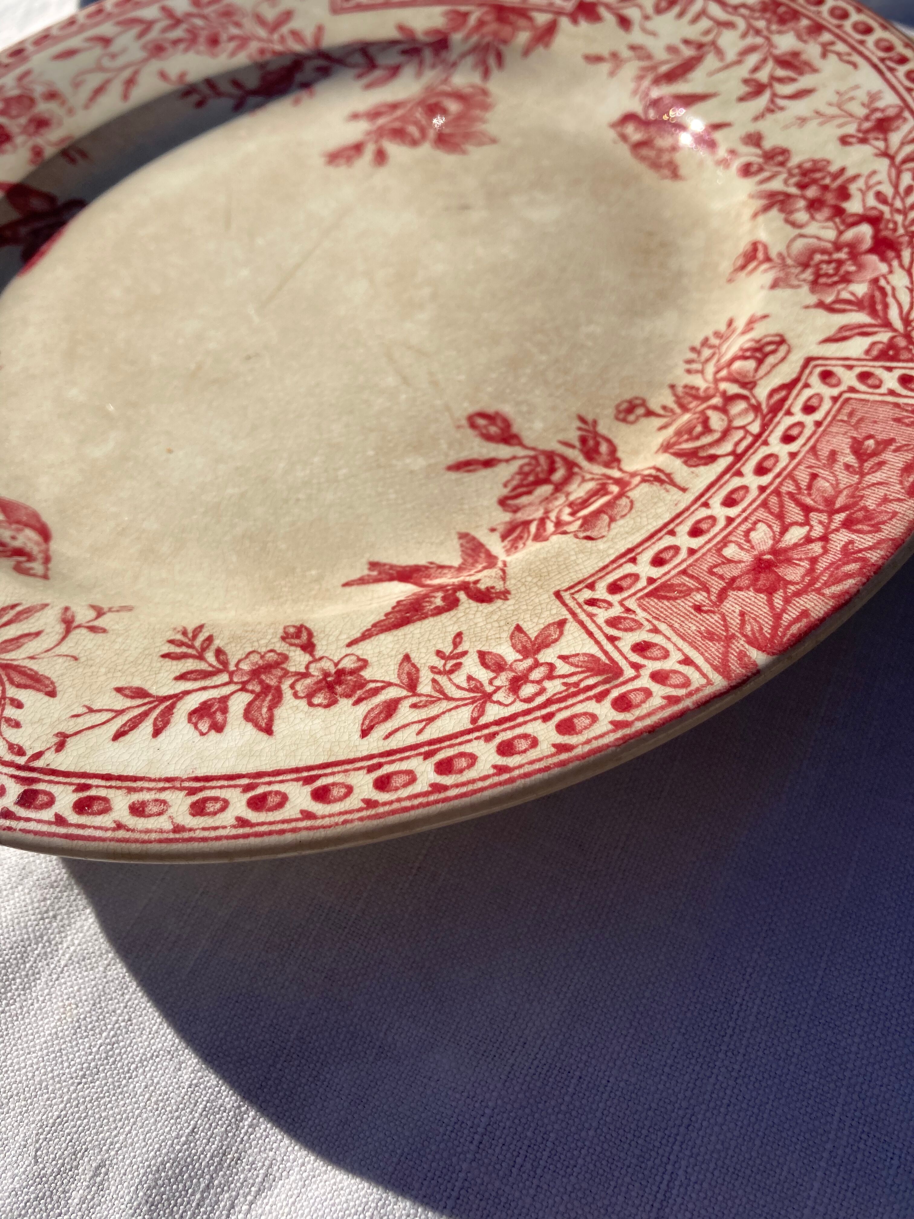 Compote dish terre de fer rouge Ceres J.V Bx