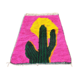 Handwoven Moroccan pure wool rug, size 150 x 250 cm