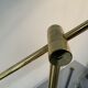 Articulated lamp Deknudt brass, 70s
