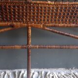 Headboard rattan