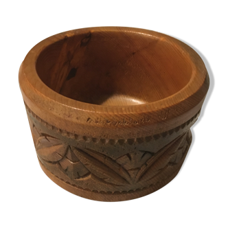 Wooden bowl