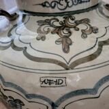 Indonesian jar in glazed earthenware