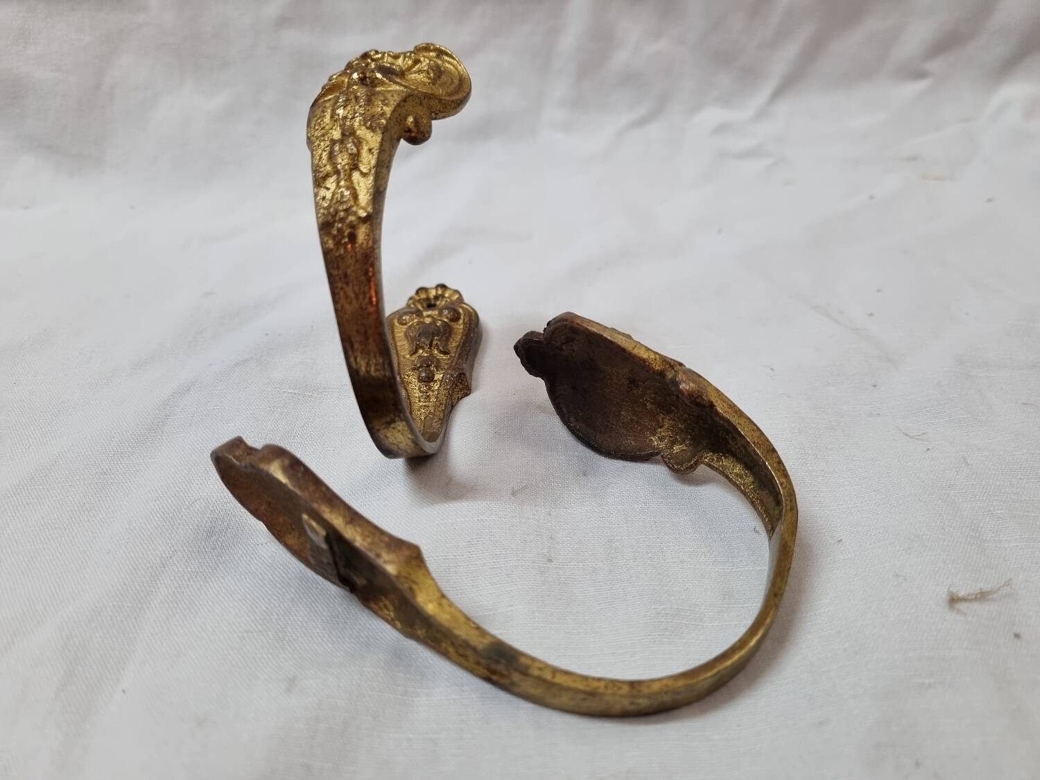 Bronze tieback, early 20th century
