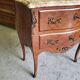 Petite commode 2 tiroirs en bois de rose