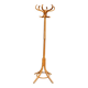BAUMANN parrot coat rack, simple, light beech