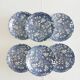 Lot de 6 soucoupes Royal Tudor, Velvet