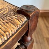 Straw bench