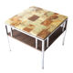 Table basse marbre et onyx