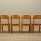 Set of four chairs, Scandinavian design, 1960s, designer: Rainer Daumiller,