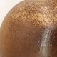Impressive brown ceramic ball lamp from the 1970s.