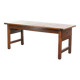 Antique French farmhouse dining table for 4/ 6 people from the 18th century