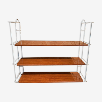 Metal wall shelf