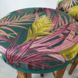 3 art deco bar stools