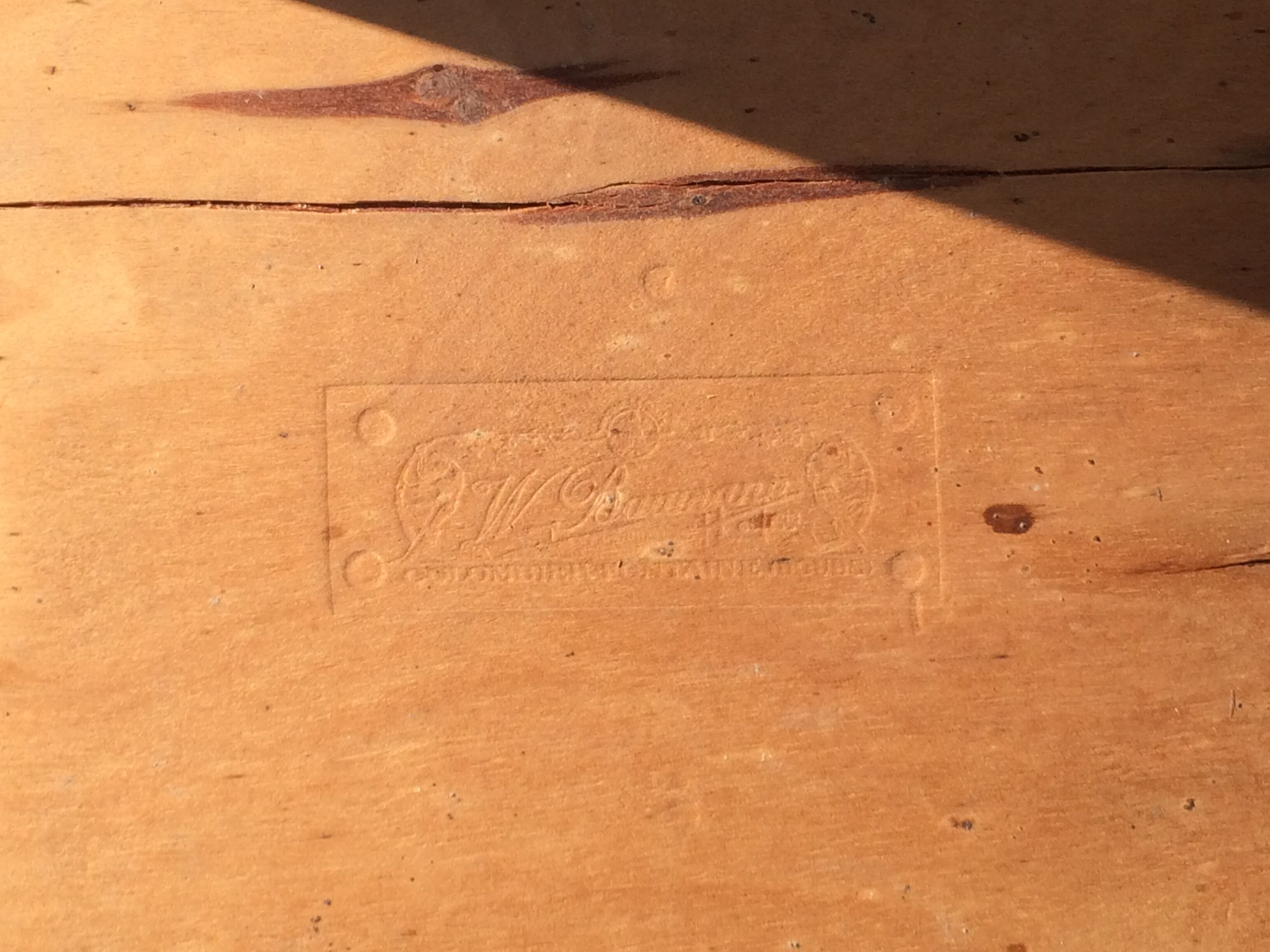 Pair of baumann wooden bistro chairs circa 1905