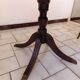 Table and chairs made of mahogany wood.