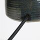 Lampe de table Søholm "1040" avec abat-jour en jute / céramique / style mid-century / design danois moderne / années 1960 / 1970 / Cloos & Co.