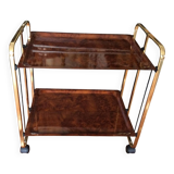 Folding rolling trolley