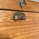 Notary oak filing cabinet