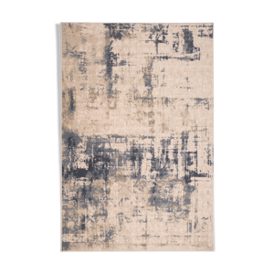 Tapis en laine abstrait