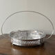 Serving tray with glass raviers