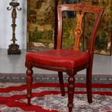 Set of four chairs of Victorian