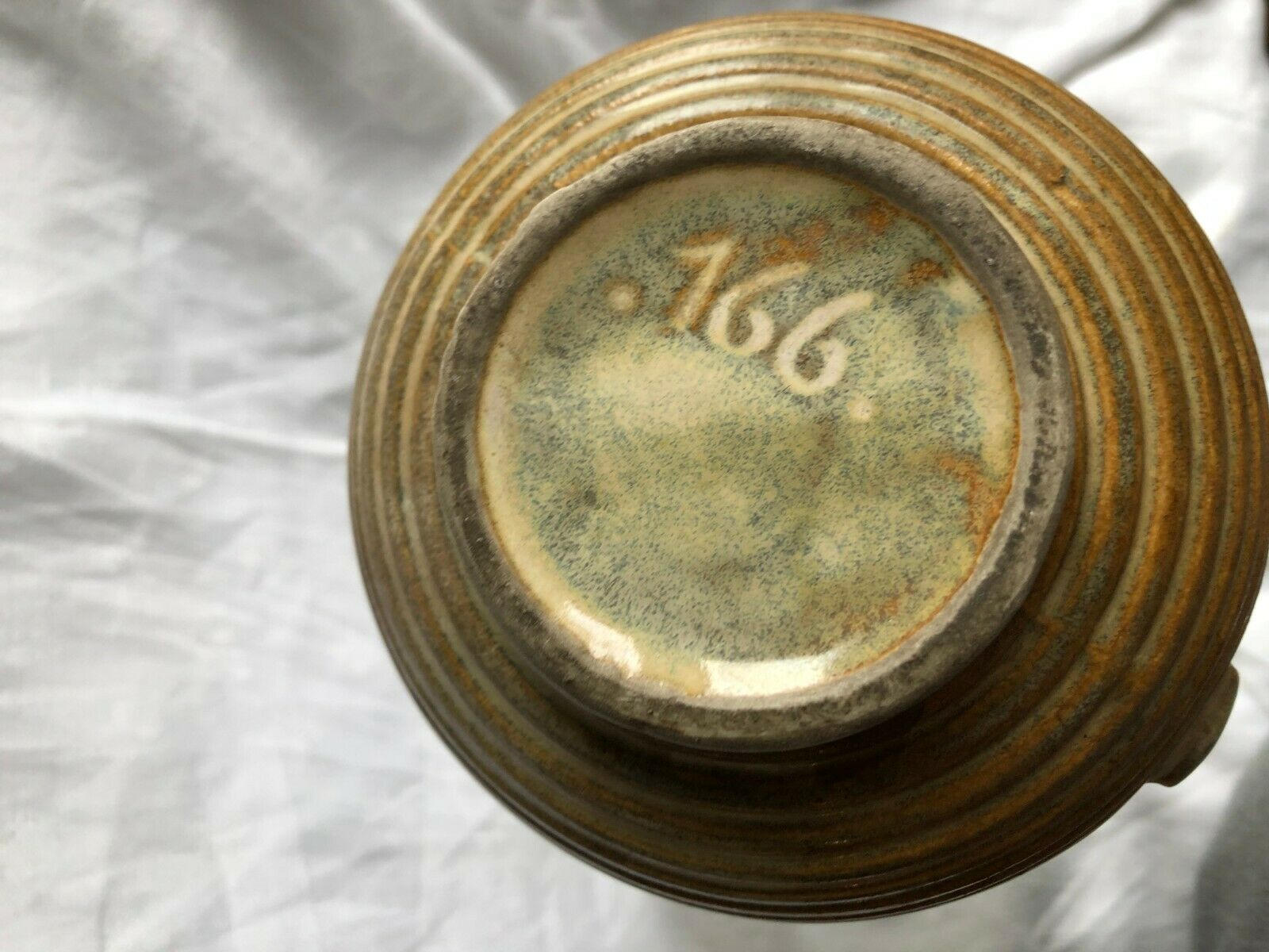 Vase ball in blackmoutier sandstone 20th