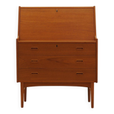 Secrétaire en teck, design danois, années 1960, Arne Wahl Iversen, Vinde Møbelfabrik
