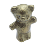 Brass bear statue