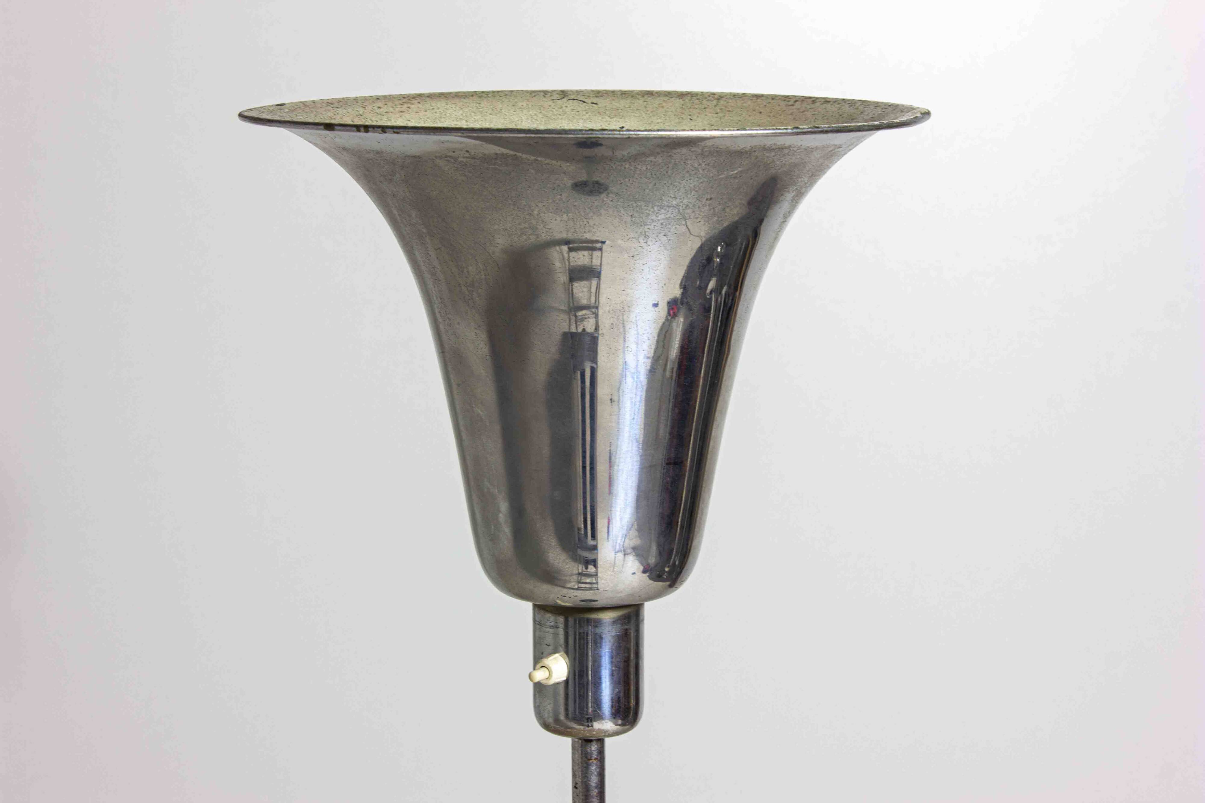 Louis Poulsen “Bridgelampe” in chrome, Denmark 1950s