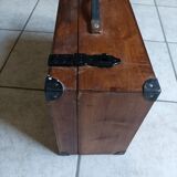Suitcase box solid wood patinated trunk Storage dp 0823311