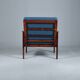 Fauteuil Capella par Illum Wikkelso pour Niels Eilersen. 1959.