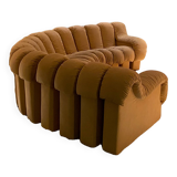 De Sede DS-600 “Non-Stop” Sectional Sofa – 16 Elements – Beige Leather