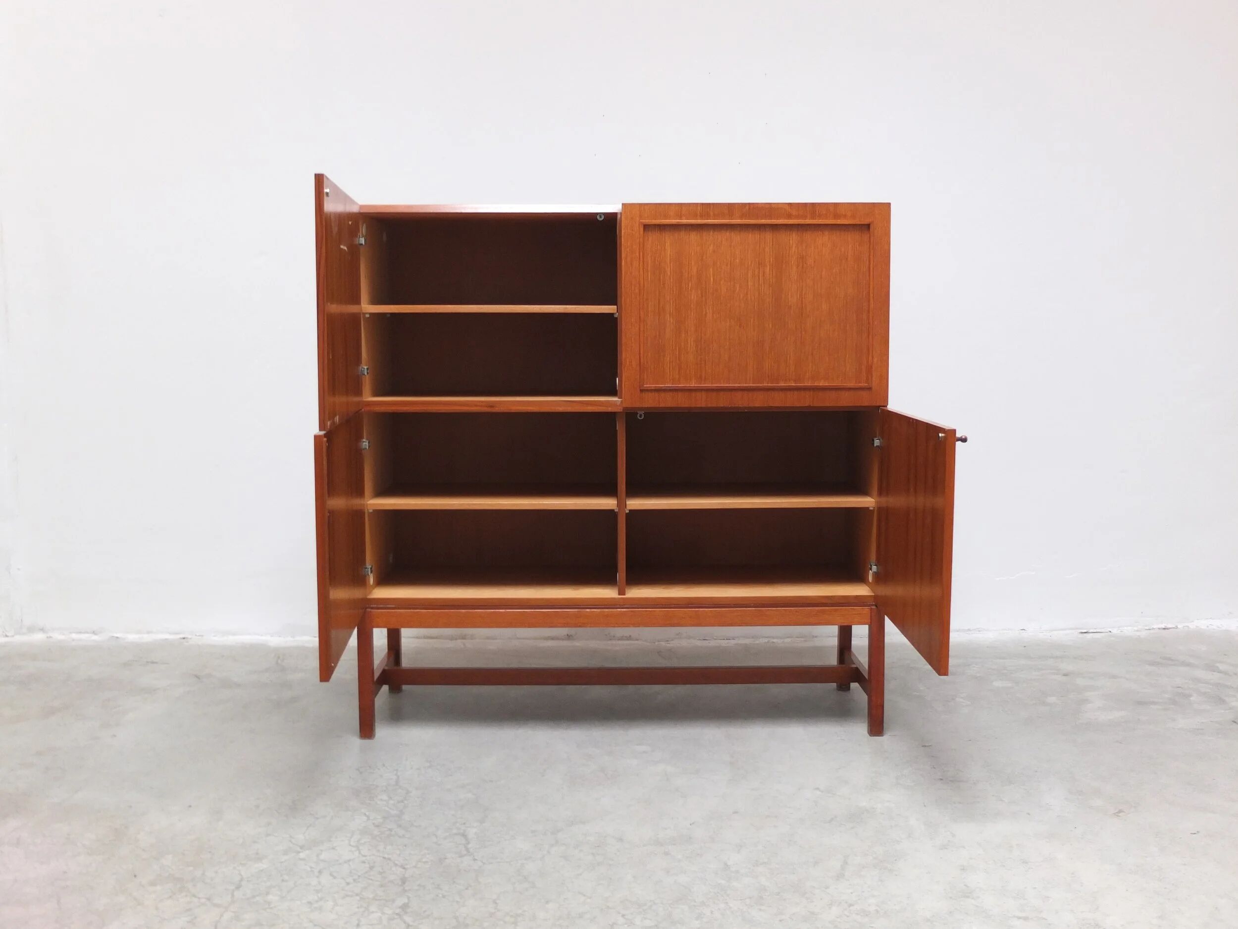 Decorative bar cabinet by Oswald Vermaercke for V-Form, 1966