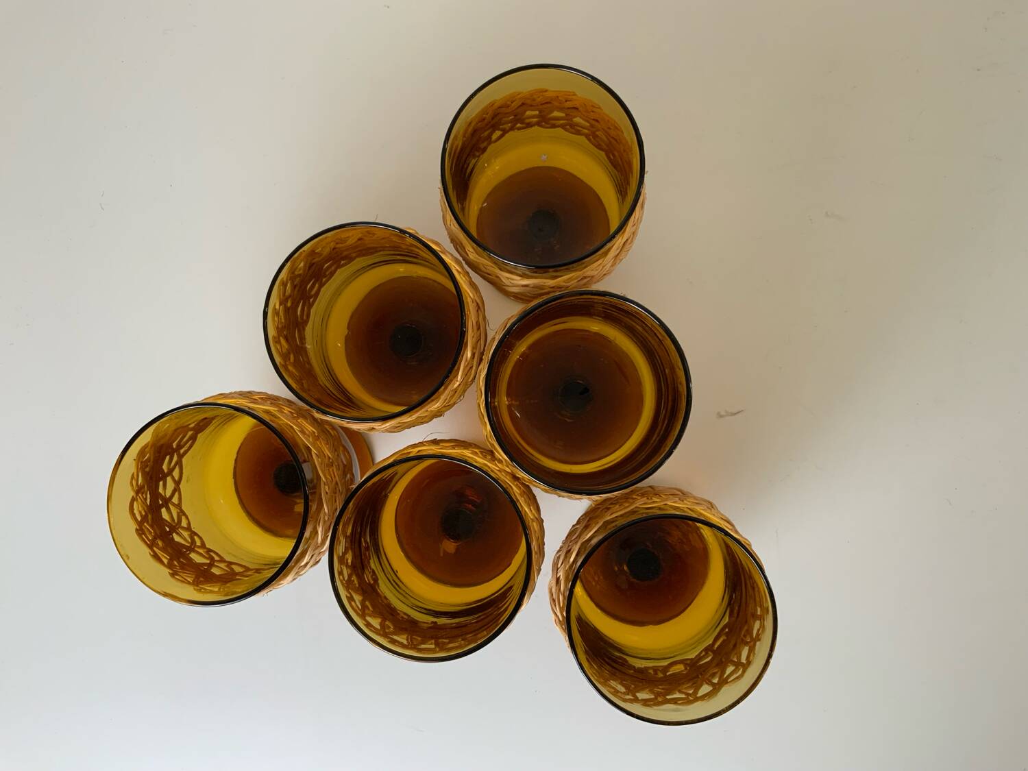 Verres vintage 70s