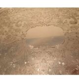 Christofle house tray fleuron collection year 1970