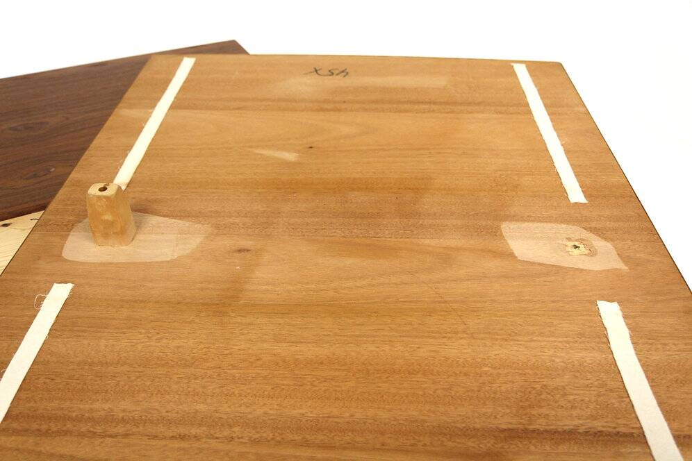 Teak "wallet" dining table, Sweden, 1960s