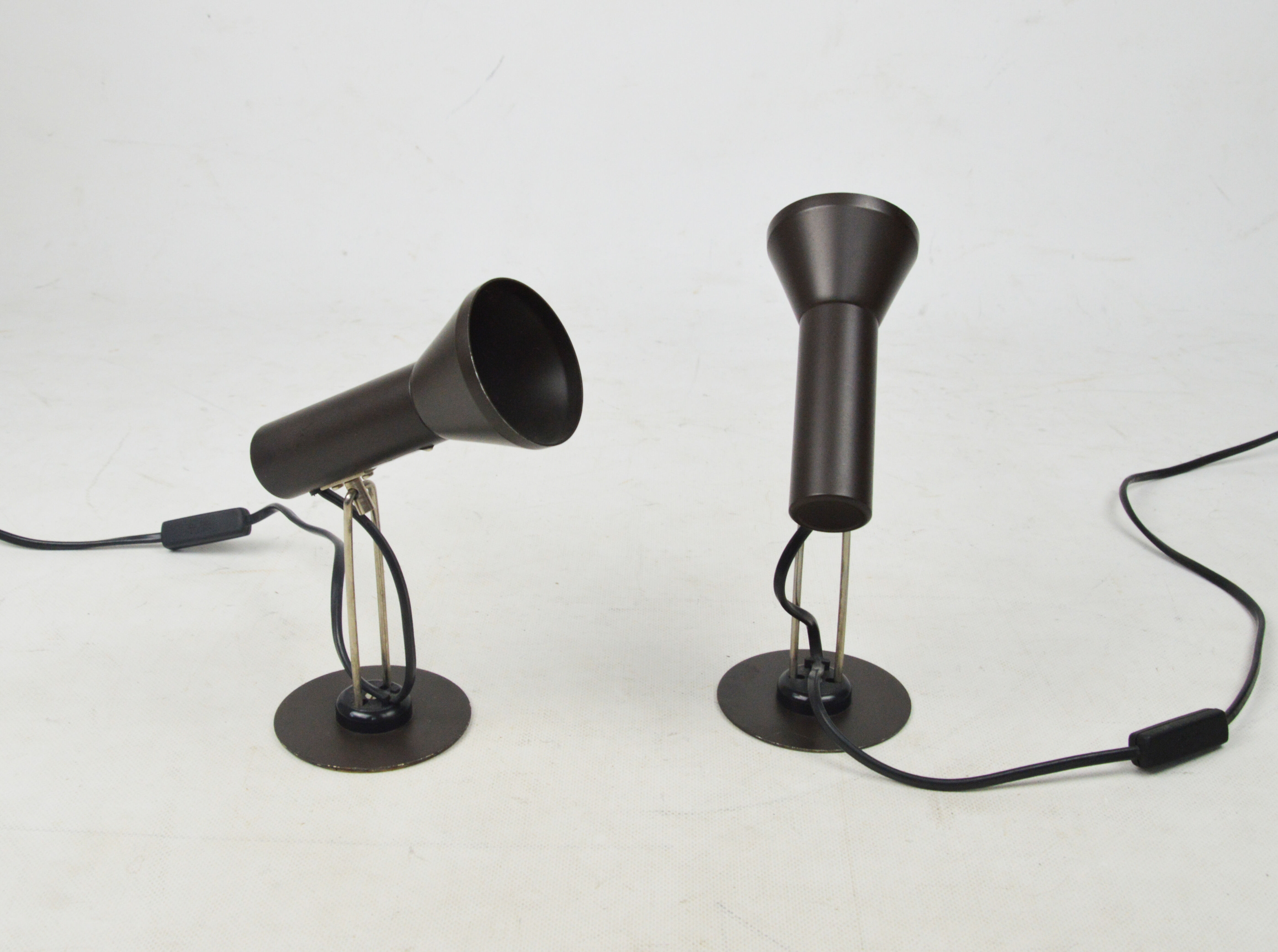 Pair of Aka table lamps Germany 1970s
