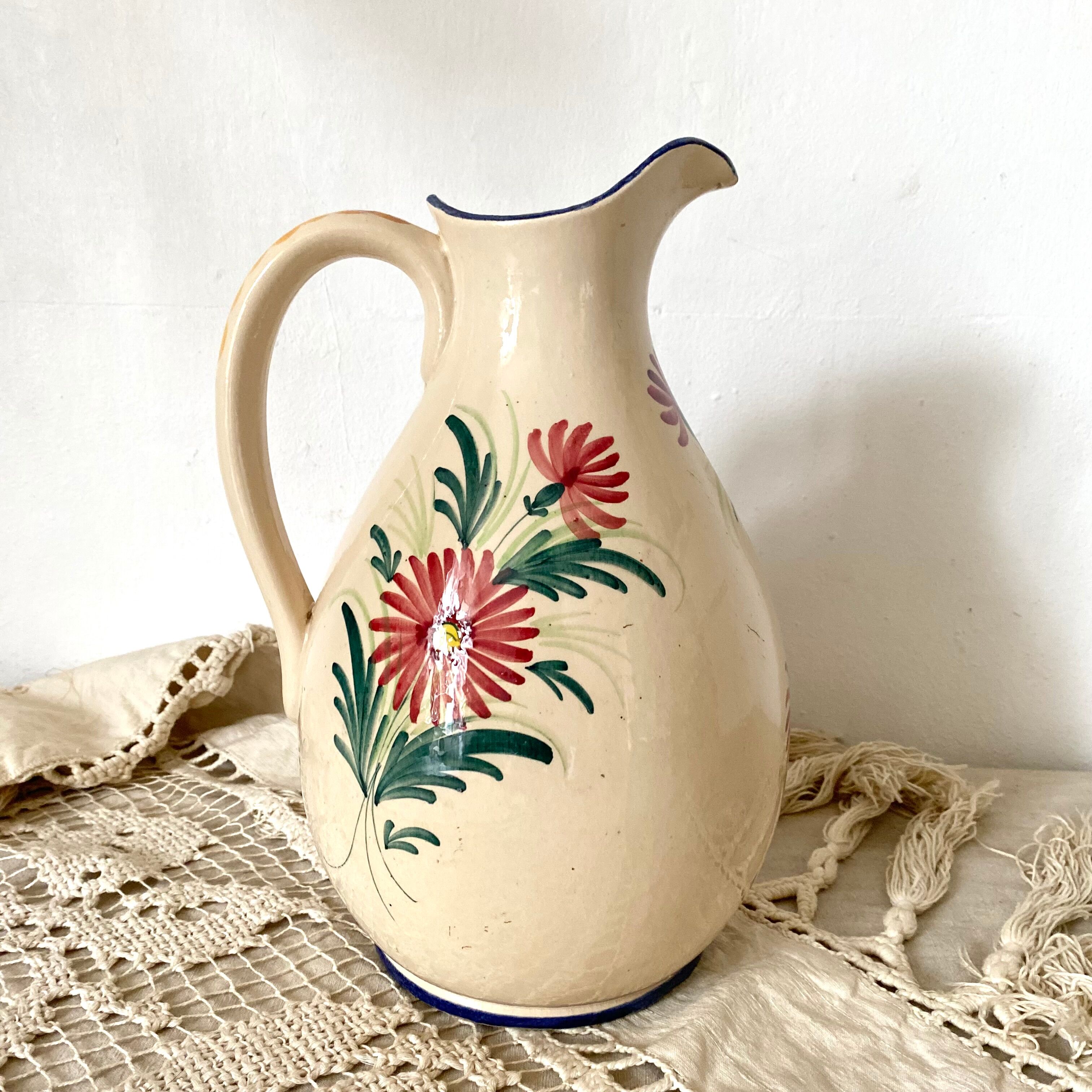 Pitcher jug earthenware St Clement