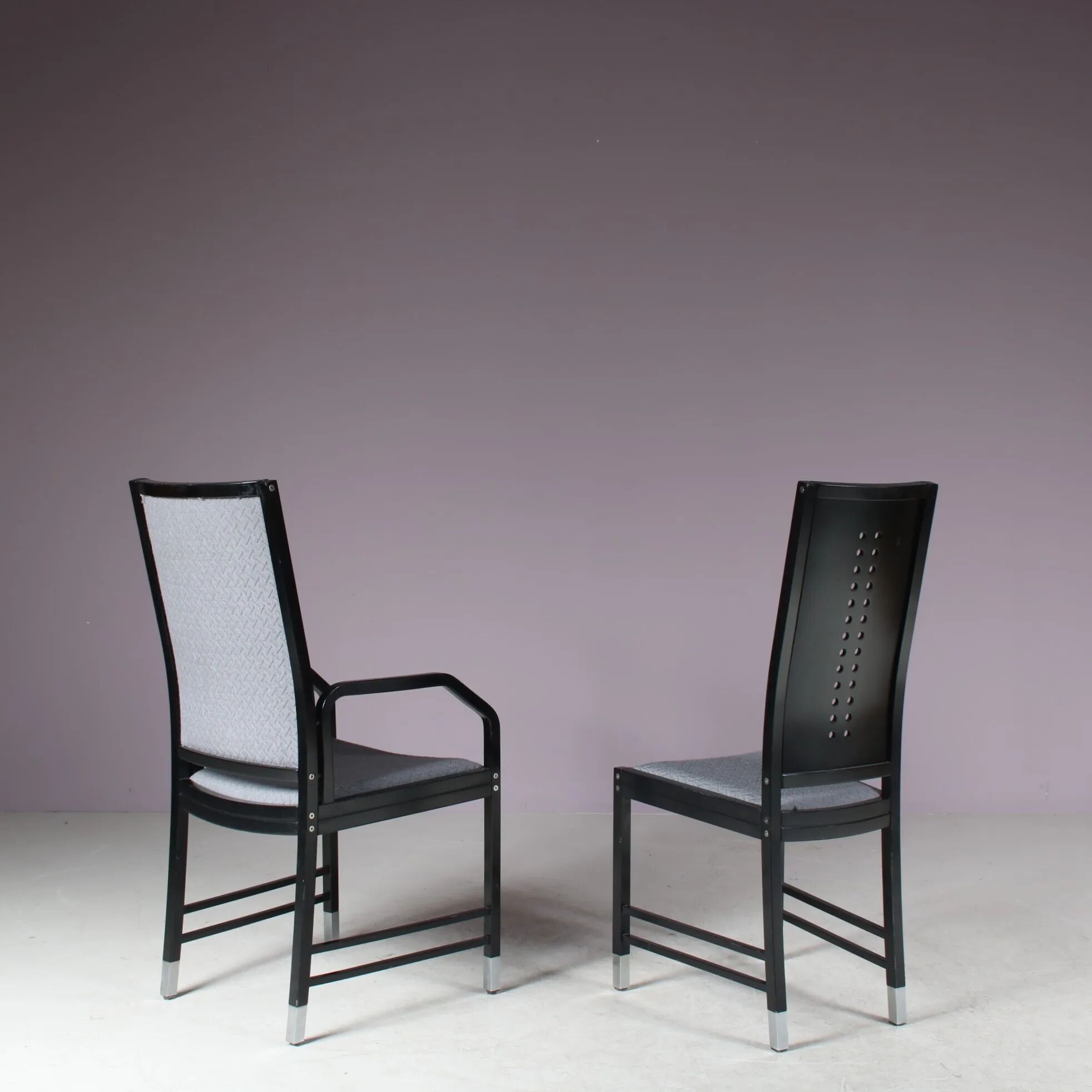 Set of 10 dining chairs by Ernst W. Beranek for Thonet, Austria 1980