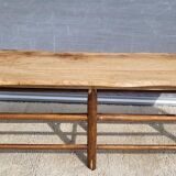 Farmhouse bench-table with a natural feel