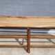 Banc-table de ferme esprit Nature