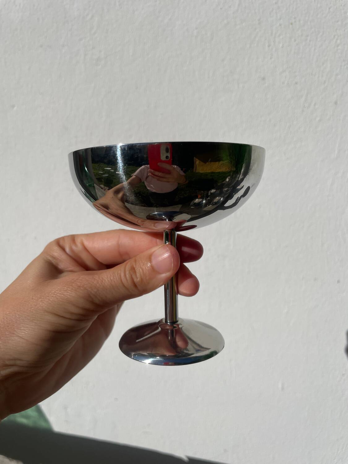 5 stainless steel cups