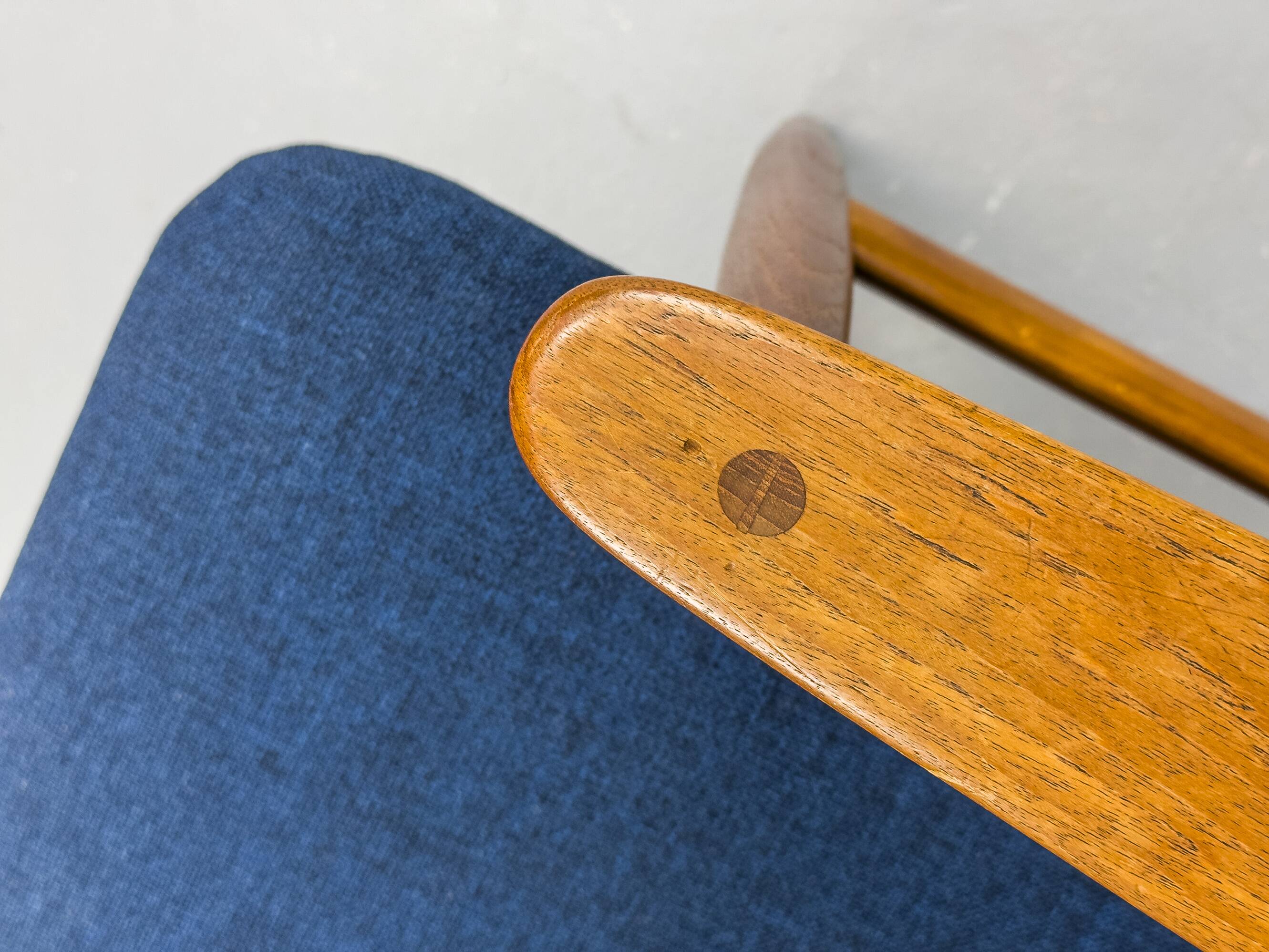 Danish Teak Lounge Chair by Hans Olsen for Frem Røjle, 1960s