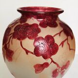 Legras multilayer glass ball vase