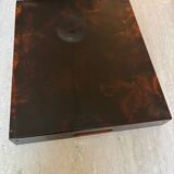 Mercier house tortoiseshell plexiglass plateau