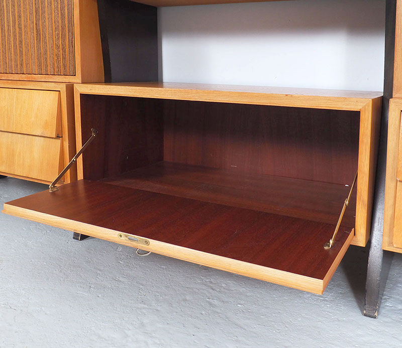 Modular wall system Idea Möbel, Erich Stratmann 1950s