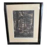 Dessin à l’encre P.Baudier
