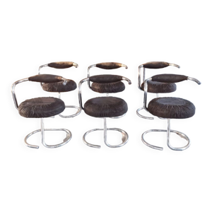 Chaises cobra de Giotto Stoppino