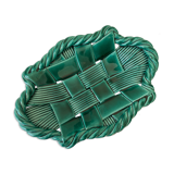 Braided ceramic fruit cup